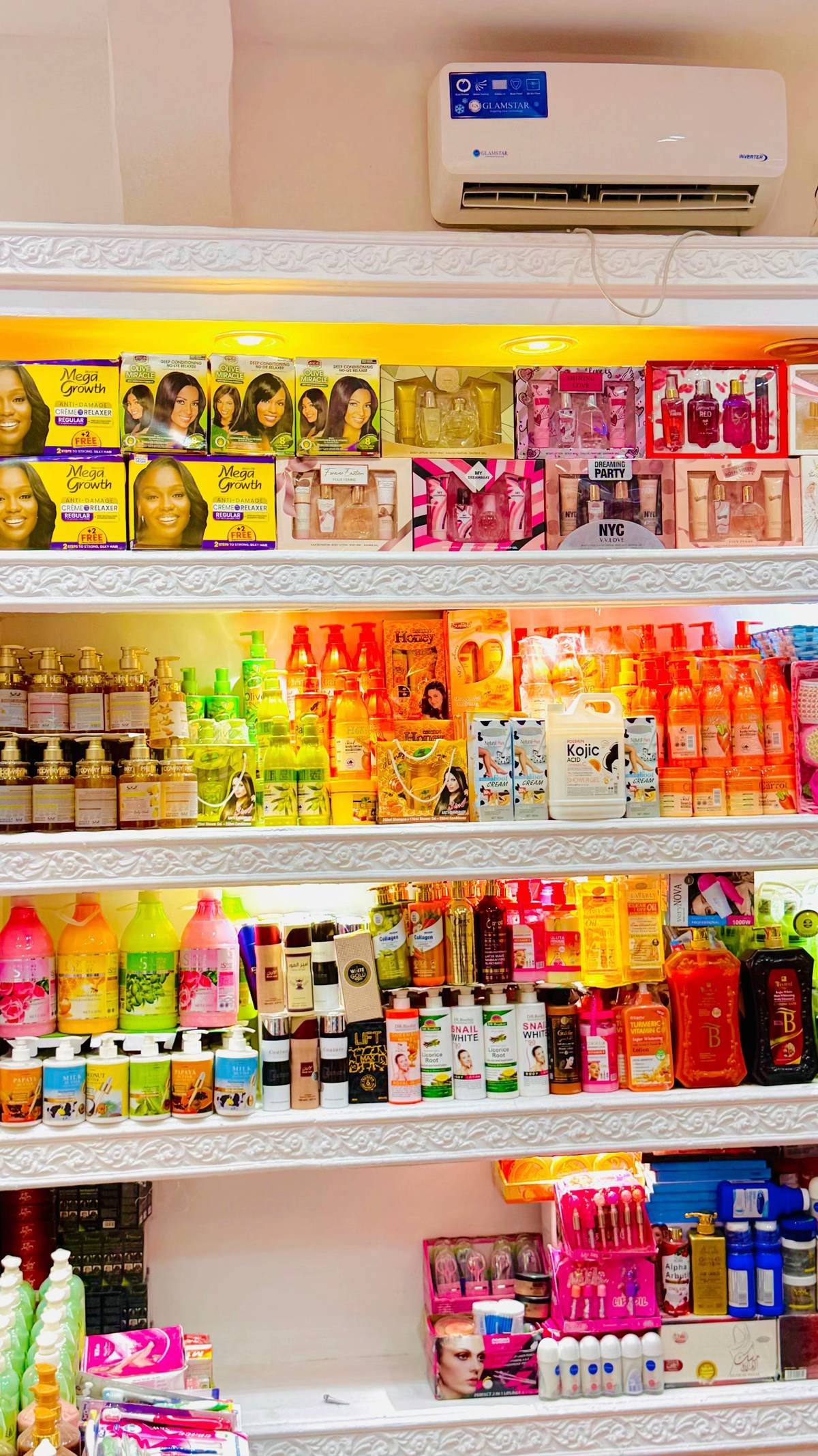 Crystals Elegance Wax Print – Purple & Yellow Swirl Design